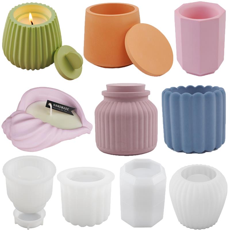Plaster Cup Scented Candle Sil - Candle Making Supplies Jars บทวิจารณ์และราคา
