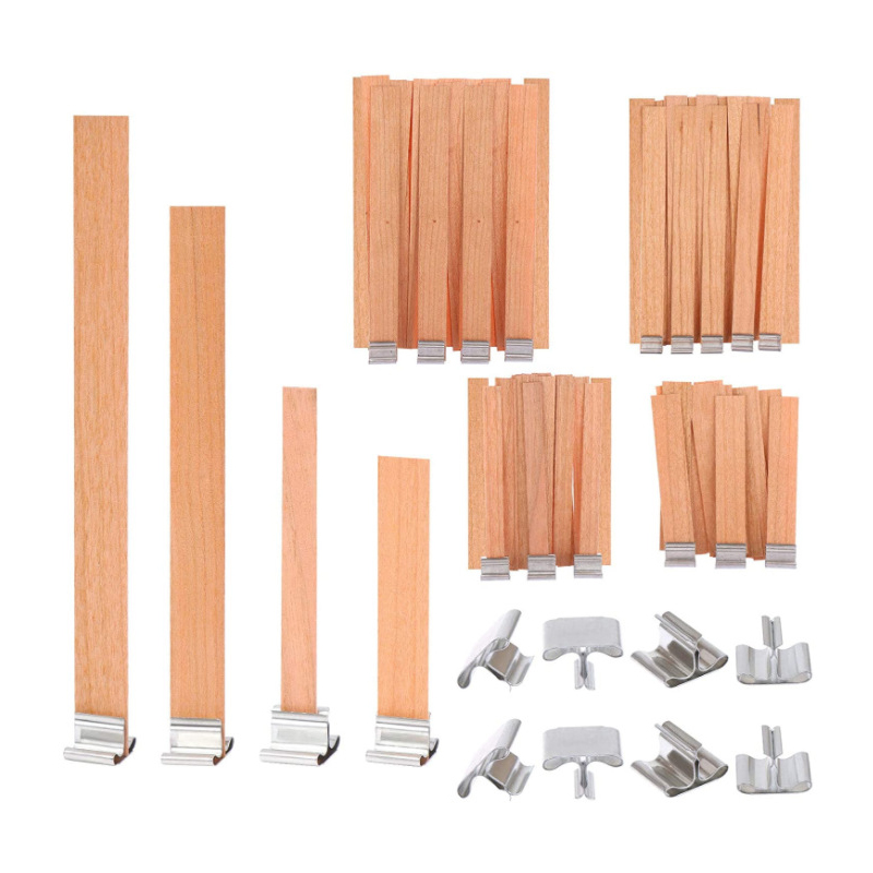 30/50pcs Wooden Candle Wick Se - Candle Making Supplies Jars บทวิจารณ์และราคา
