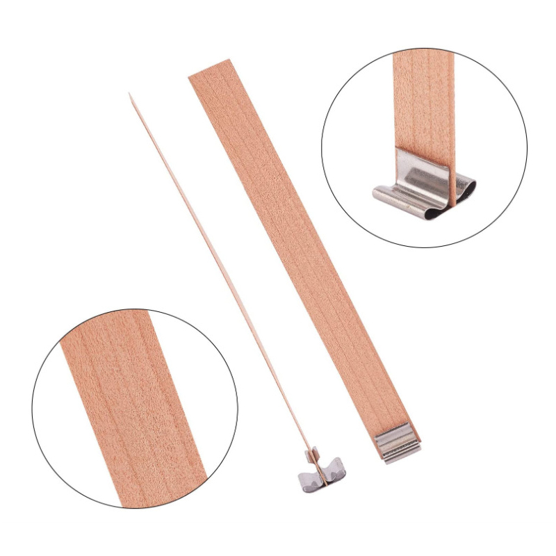 30/50pcs Wooden Candle Wick Se - Candle Making Supplies Jars บทวิจารณ์และราคา