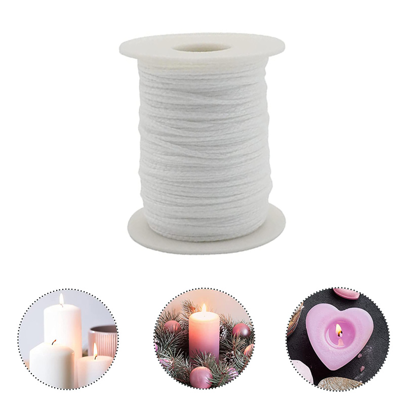 1 Roll 61m Cotton Braid Candle - Candle Oil Supplies บทวิจารณ์และราคา