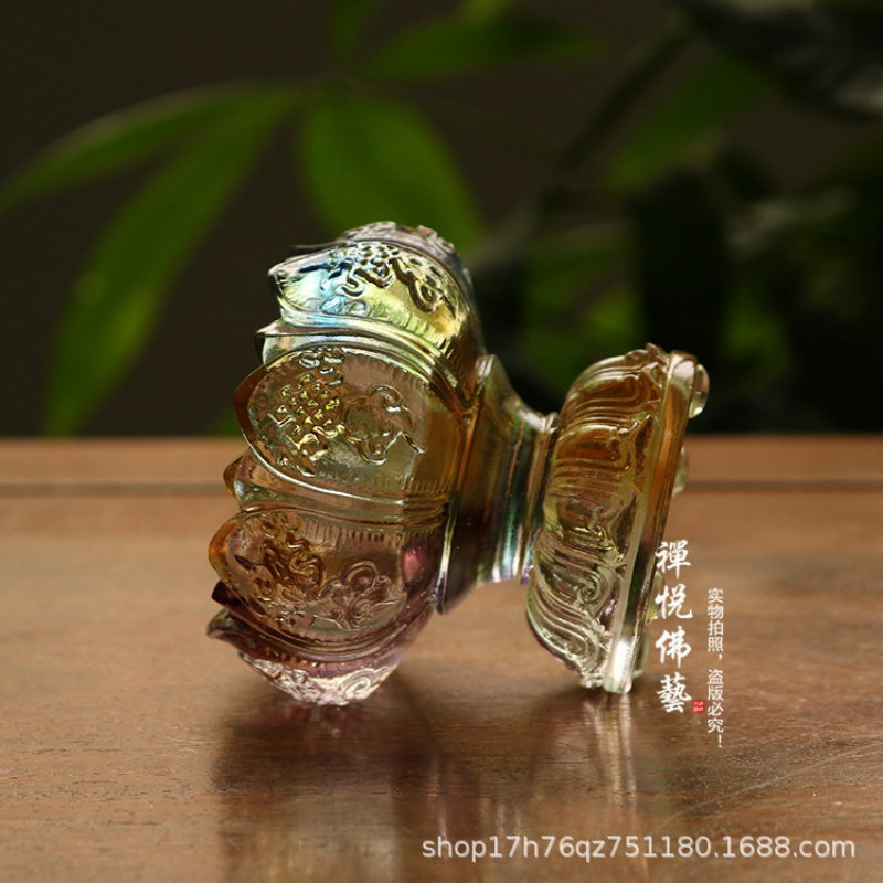 Glass Wealth Lotus Eight Auspi - Candle Oil Supplies บทวิจารณ์และราคา