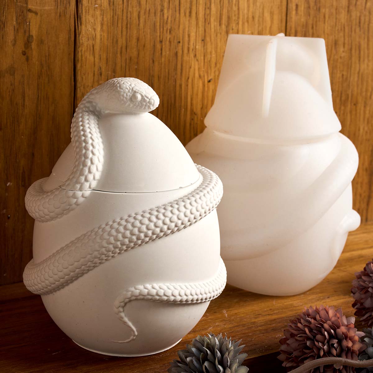 Snake Egg with Lid Candle Jar  - Candle Making Supplies Jars บทวิจารณ์และราคา