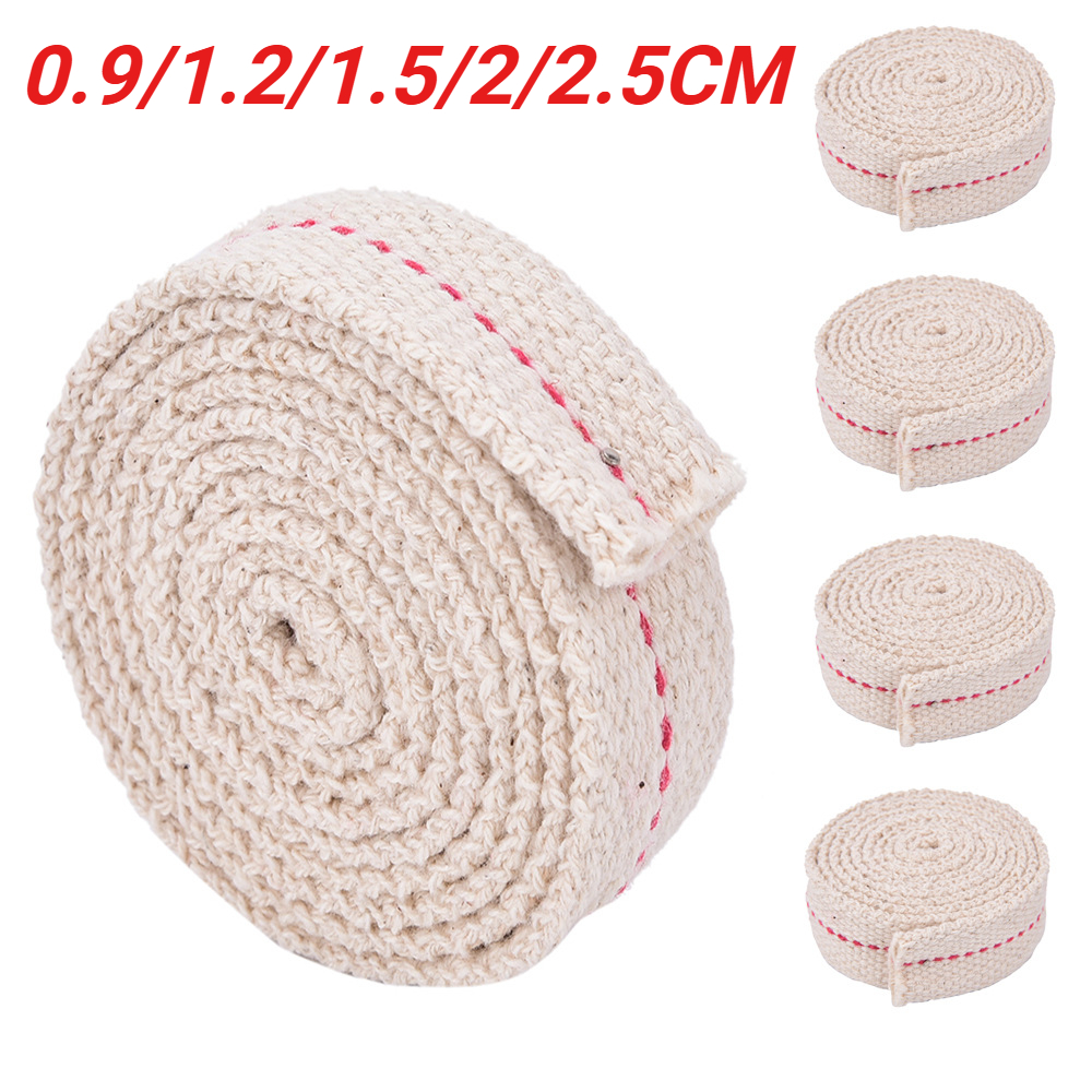 Flat Braided Cotton Candle Wic - Candle Oil Supplies บทวิจารณ์และราคา