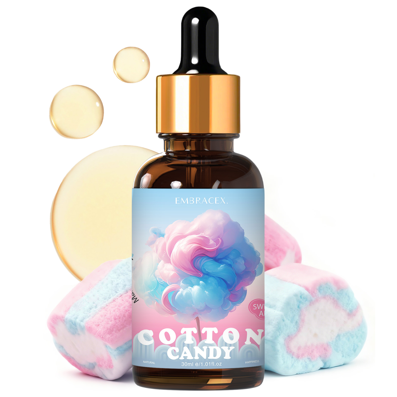 30ml Cotton Candy Essential Oi - Candle Oil Supplies บทวิจารณ์และราคา