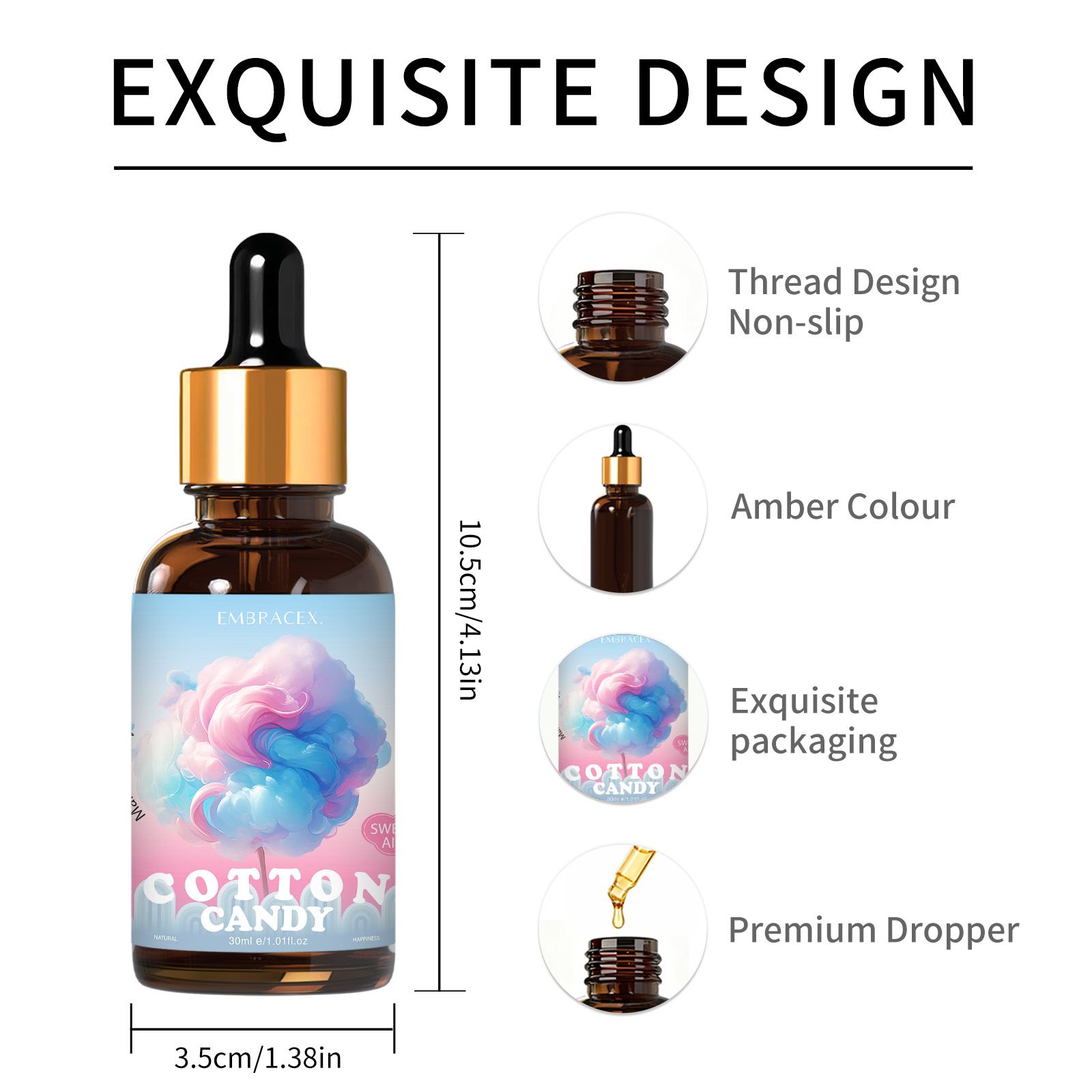 30ml Cotton Candy Essential Oi - Candle Oil Supplies บทวิจารณ์และราคา