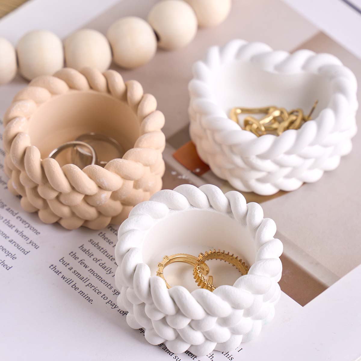 Mini Weaving Shape Candle Jar  - Candle Making Supplies Jars บทวิจารณ์และราคา