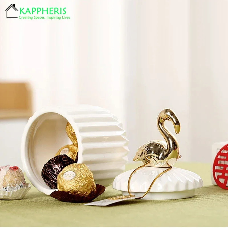 White Ceramic Candle Jars for  - Candle Making Supplies Jars บทวิจารณ์และราคา