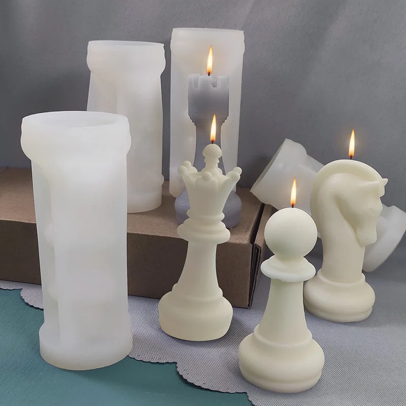 Chess Piece Candles Silicone M - Candle. Queen บทวิจารณ์และราคา