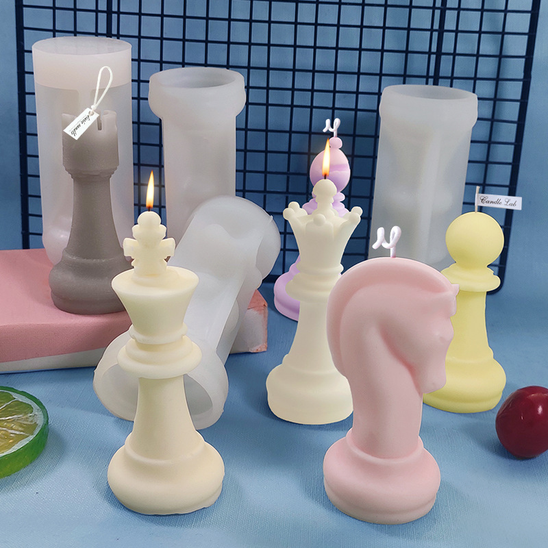 Chess Piece Candles Silicone M - Candle. Queen บทวิจารณ์และราคา