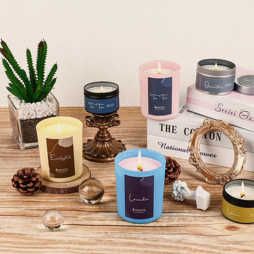DIY Soy Candle Making Kit - Su - Candle Making Supplies Jars บทวิจารณ์และราคา