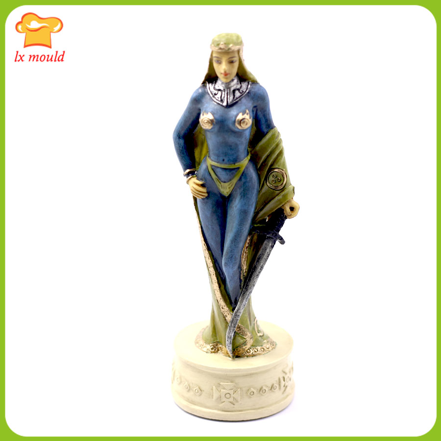 3D Chess Silicone Fondant Mold - Candle. Queen บทวิจารณ์และราคา