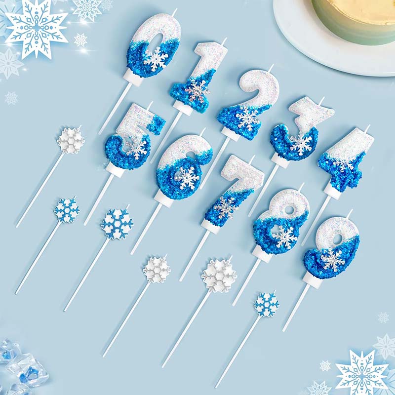 Frozen Birthday Candle Snow Qu - Candle. Queen บทวิจารณ์และราคา