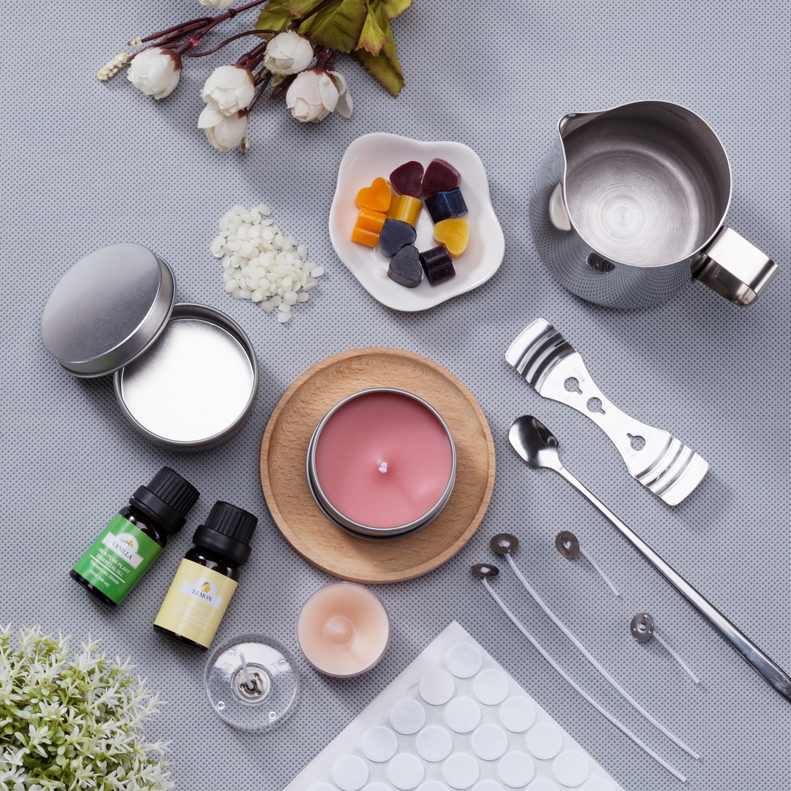 Y Advanced DIY Aromatherapy Ca - Candle Oil Supplies บทวิจารณ์และราคา