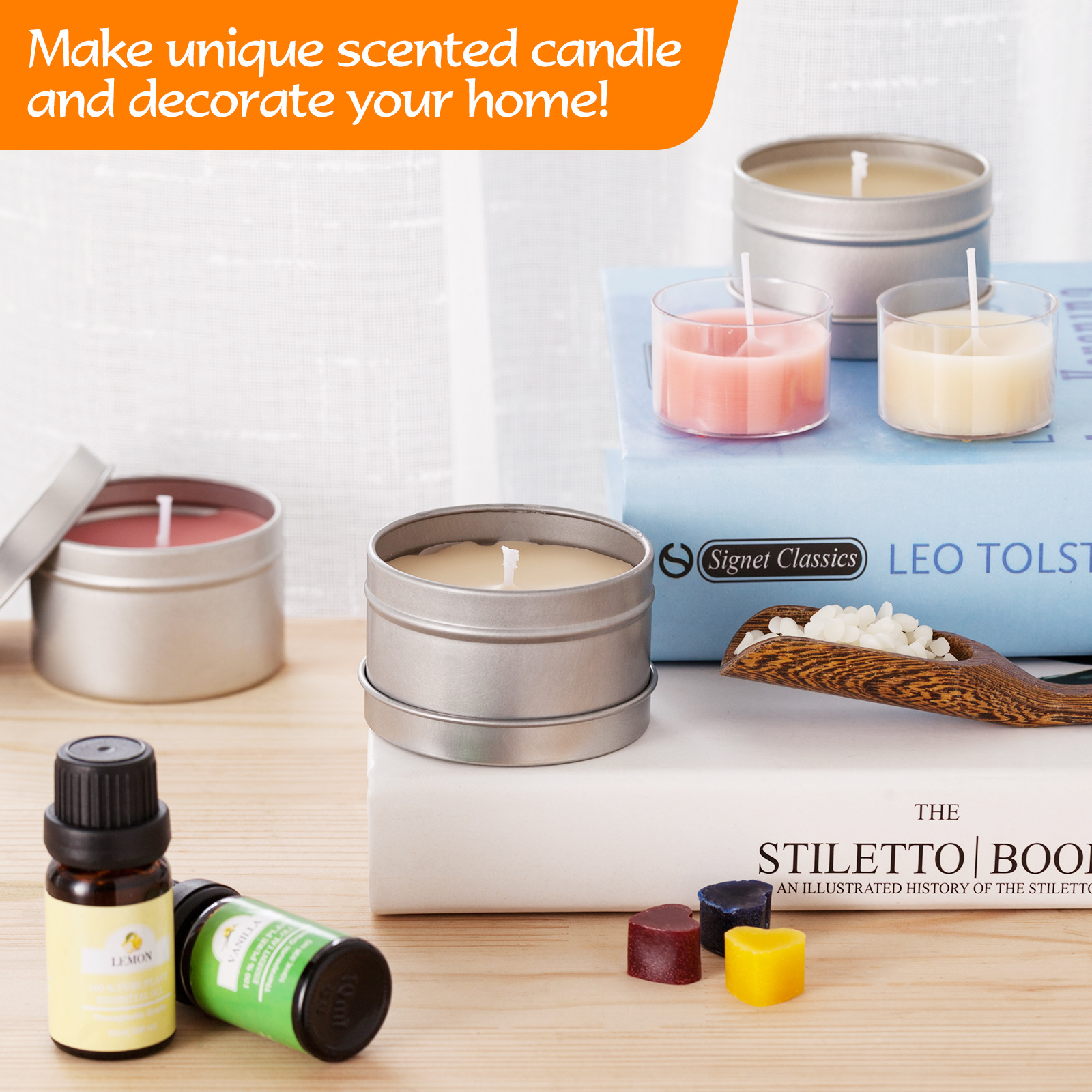 Y Advanced DIY Aromatherapy Ca - Candle Oil Supplies บทวิจารณ์และราคา