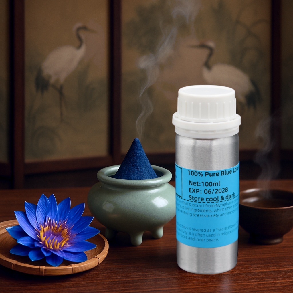 Aromatherapy Pure Natural Blue - Candle Oil Supplies บทวิจารณ์และราคา