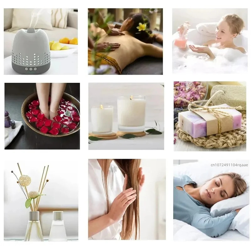 Aromatherapy Pure Natural Blue - Candle Oil Supplies บทวิจารณ์และราคา