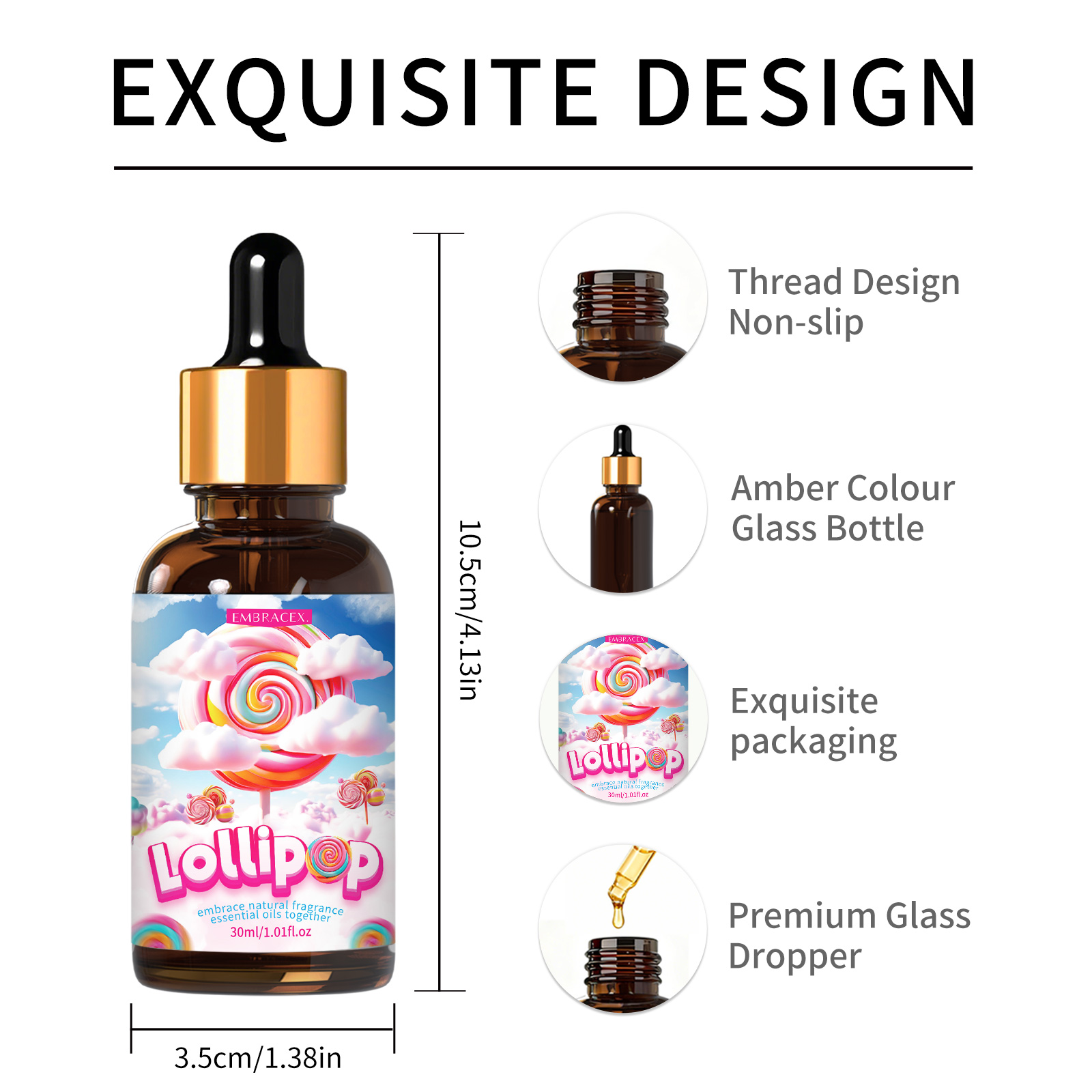 30ml  Lollipop Essential Oils  - Candle Oil Supplies บทวิจารณ์และราคา