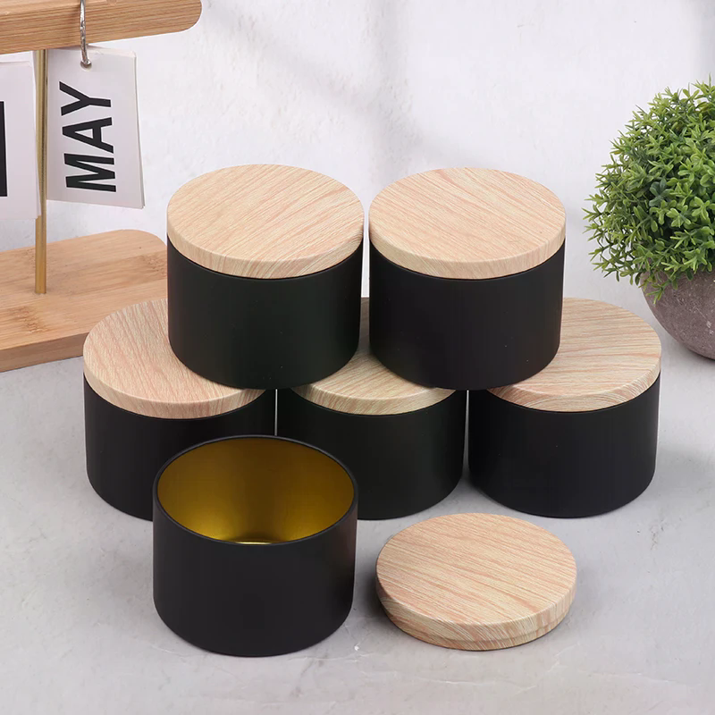 6Pcs Candle Tinplate With Lids - Candle Making Supplies Jars บทวิจารณ์และราคา