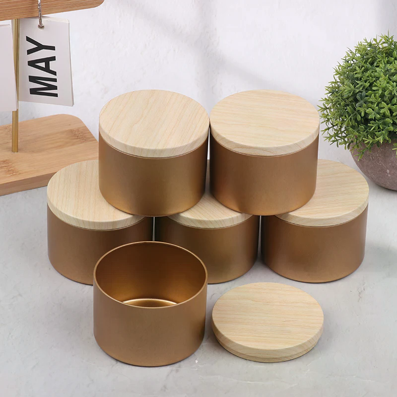 6Pcs Candle Tinplate With Lids - Candle Making Supplies Jars บทวิจารณ์และราคา