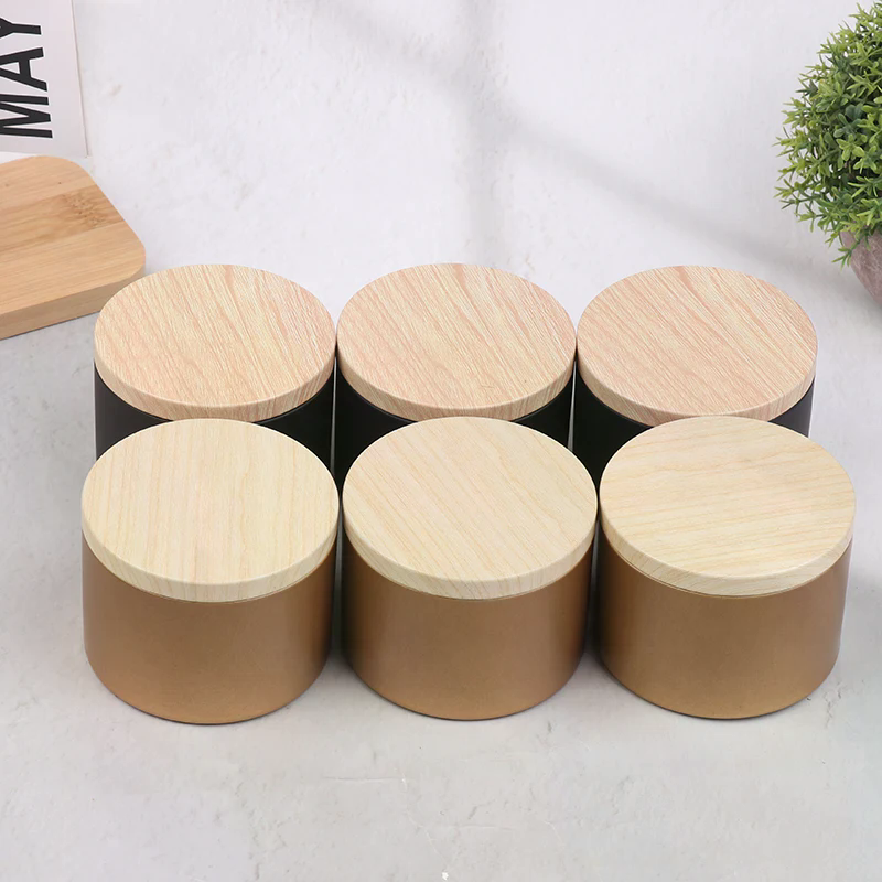 6Pcs Candle Tinplate With Lids - Candle Making Supplies Jars บทวิจารณ์และราคา