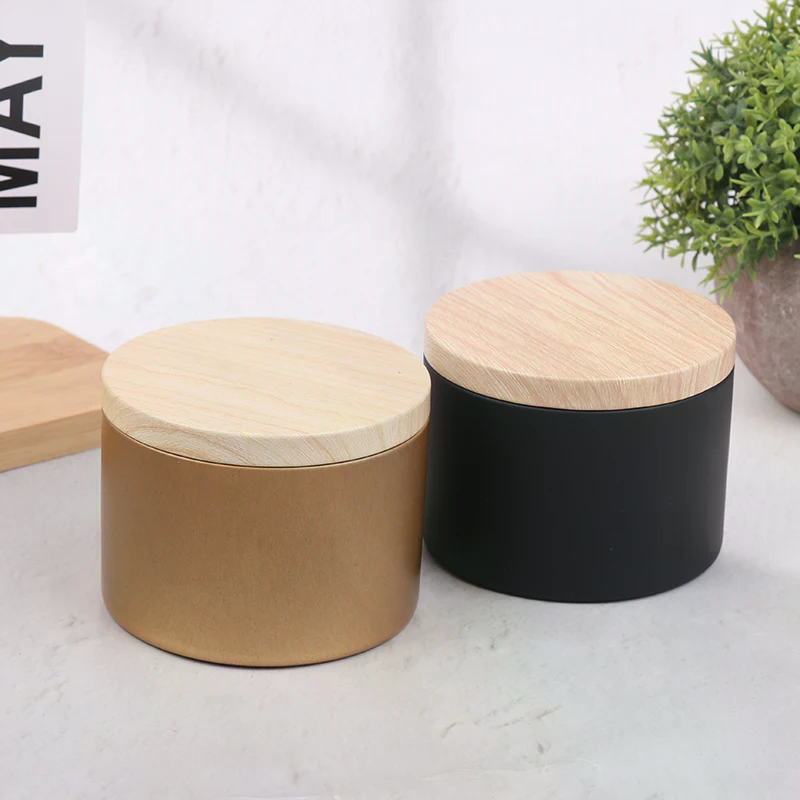 6Pcs Candle Tinplate With Lids - Candle Making Supplies Jars บทวิจารณ์และราคา