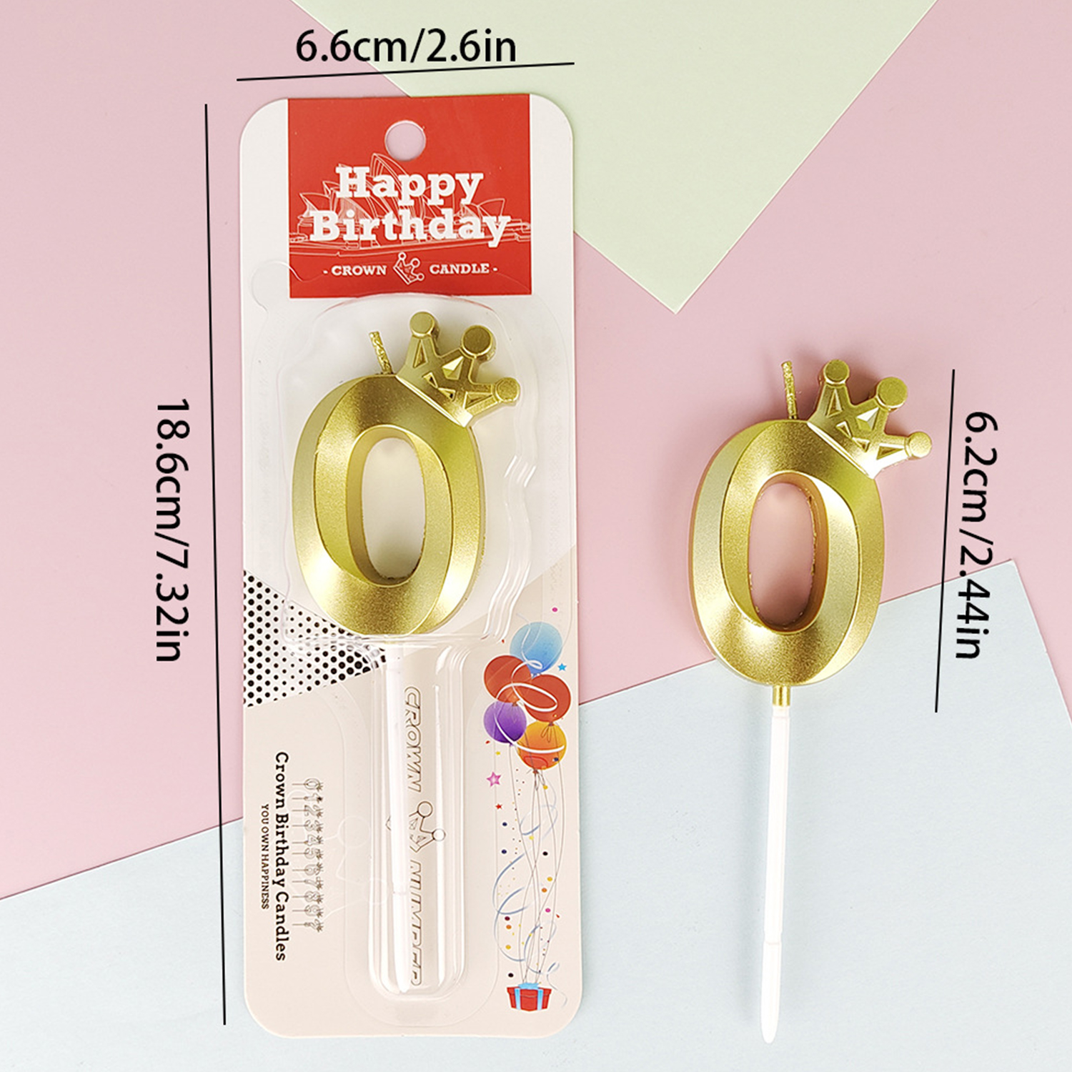 0-9 Number Party DIY Decoratio - Candle. Queen บทวิจารณ์และราคา