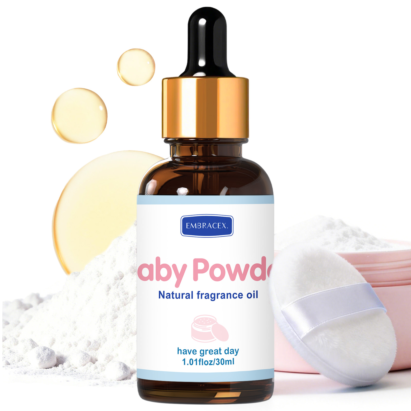 30ml Baby Powder Essential Oil - Candle Oil Supplies บทวิจารณ์และราคา