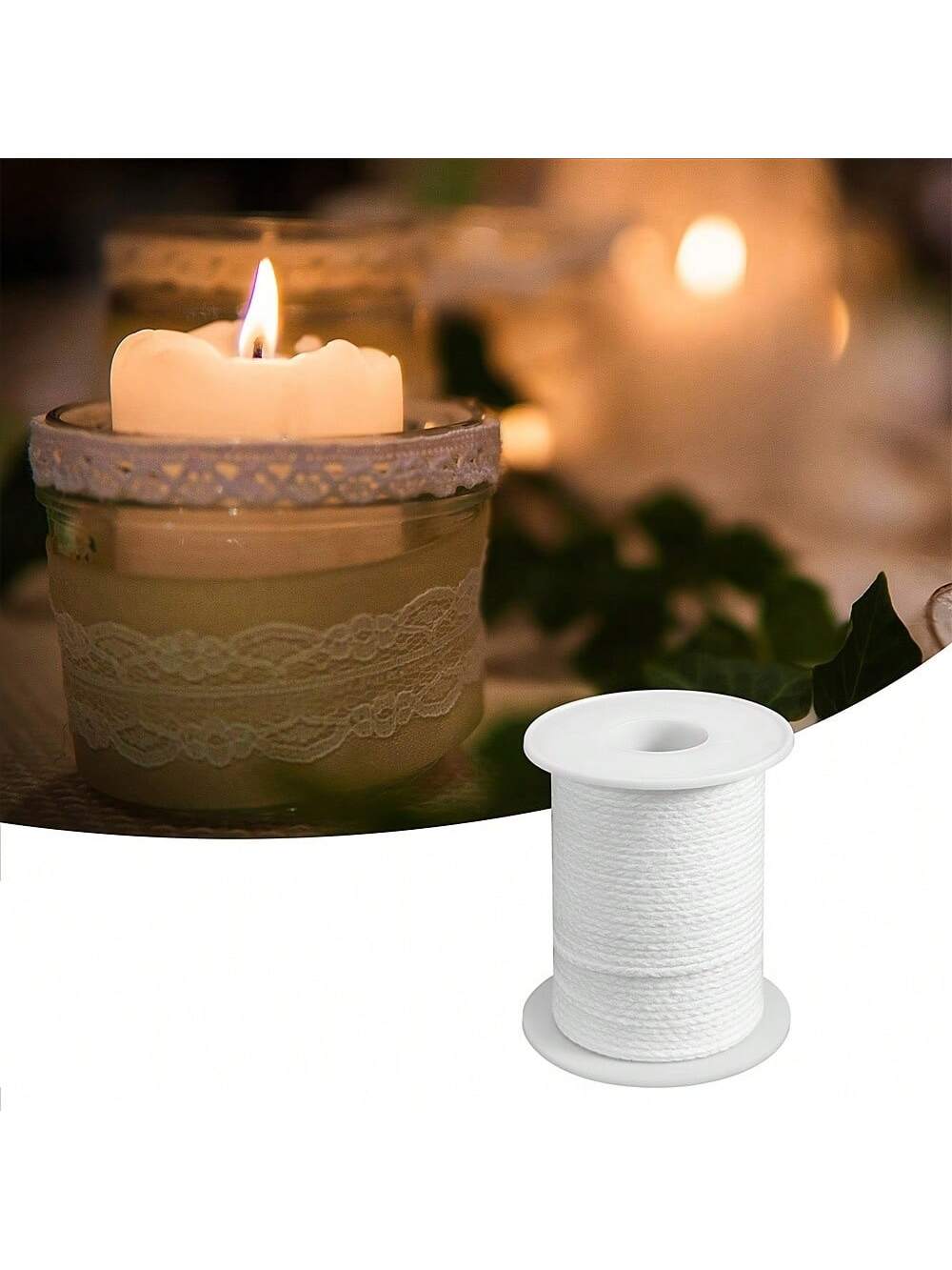 A 2401.57-inch smokeless wick, - Candle Oil Supplies บทวิจารณ์และราคา