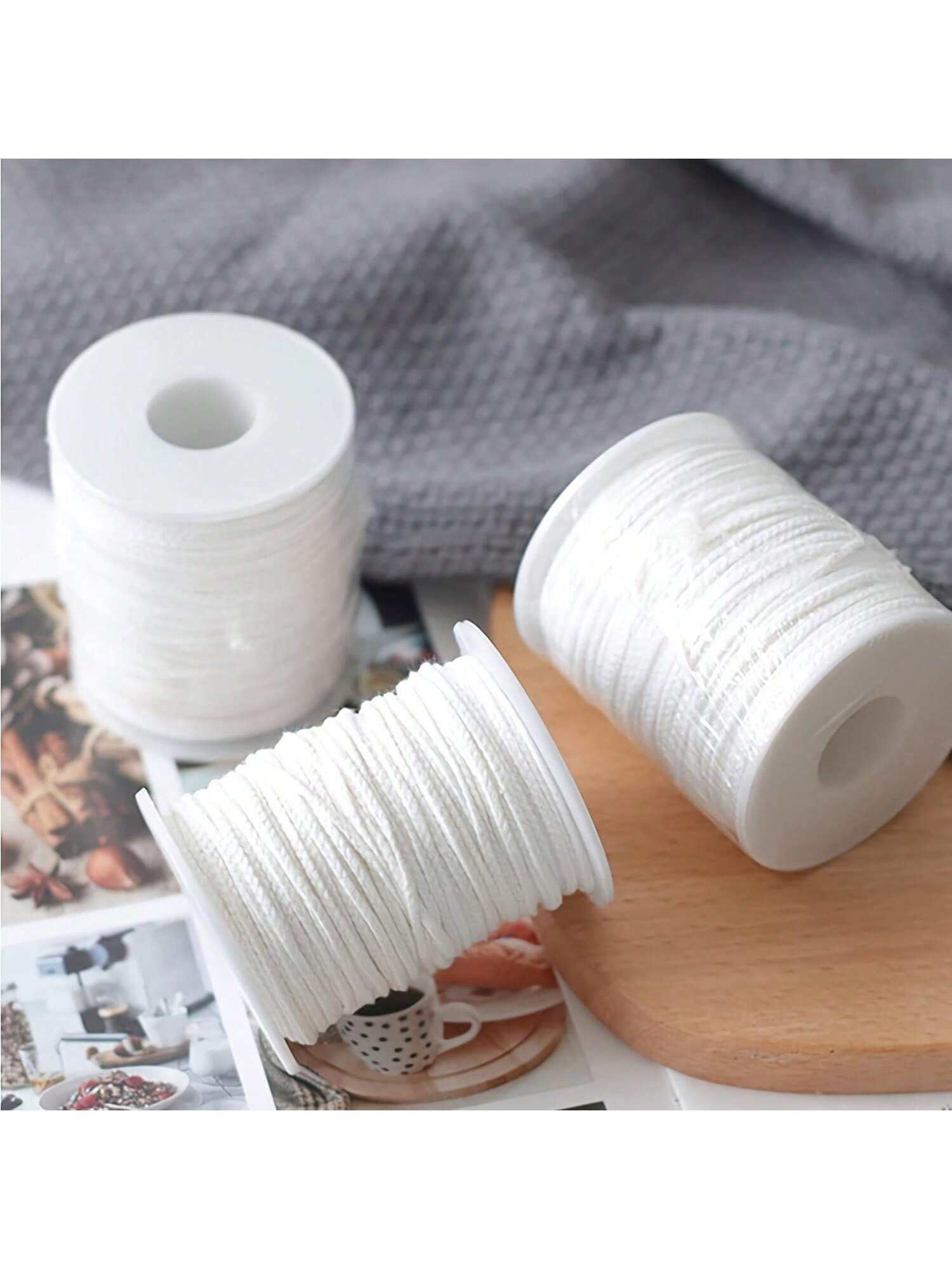 A 2401.57-inch smokeless wick, - Candle Oil Supplies บทวิจารณ์และราคา