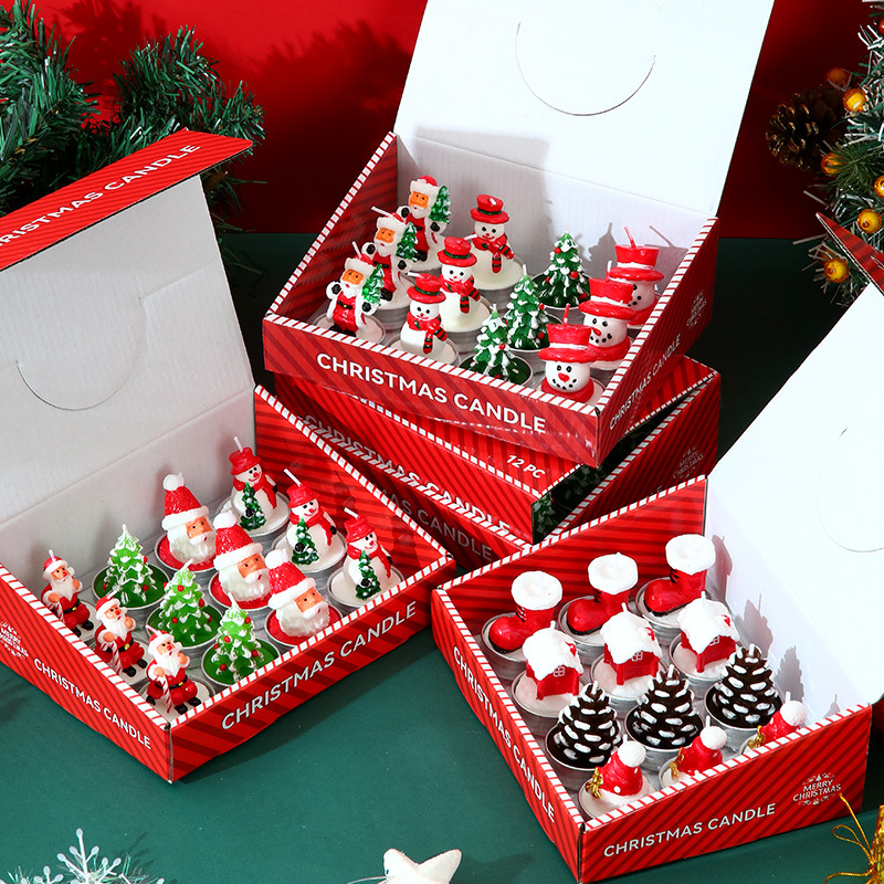 12 Candles Christmas Decoratio - Candle Oil Supplies บทวิจารณ์และราคา