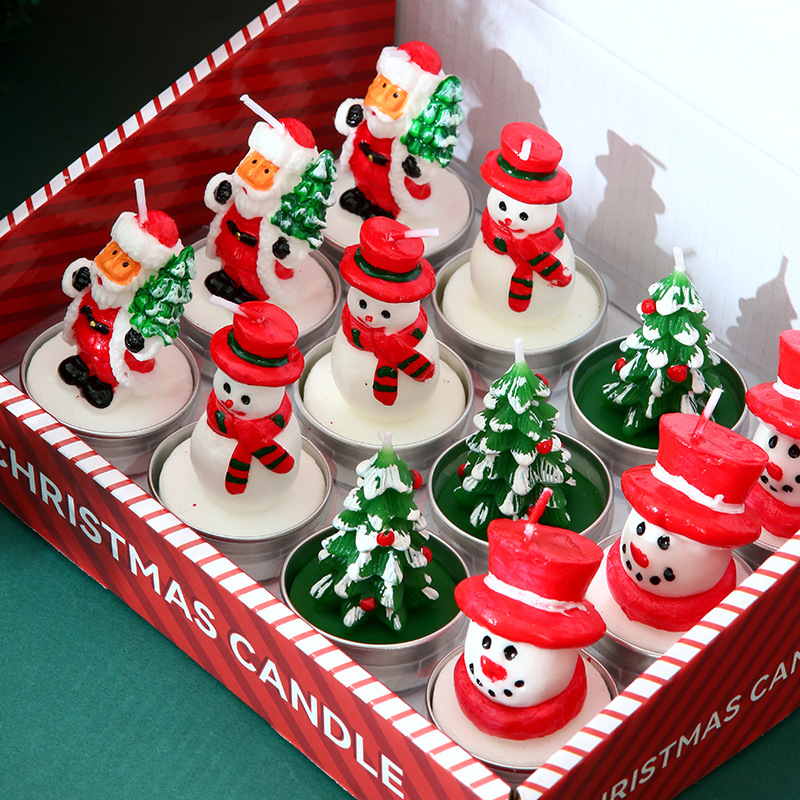 12 Candles Christmas Decoratio - Candle Oil Supplies บทวิจารณ์และราคา