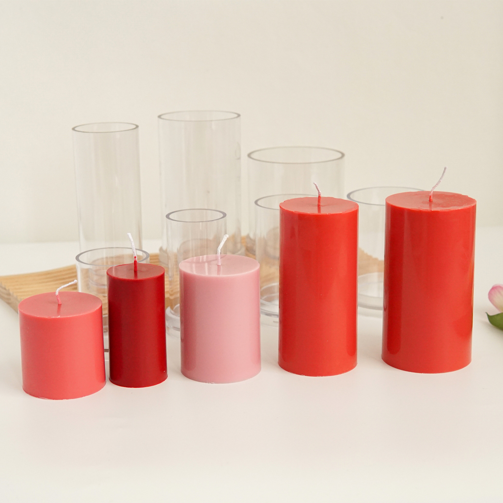 Various 3D Cylindrical Candle  - Candle Making Supplies Jars บทวิจารณ์และราคา