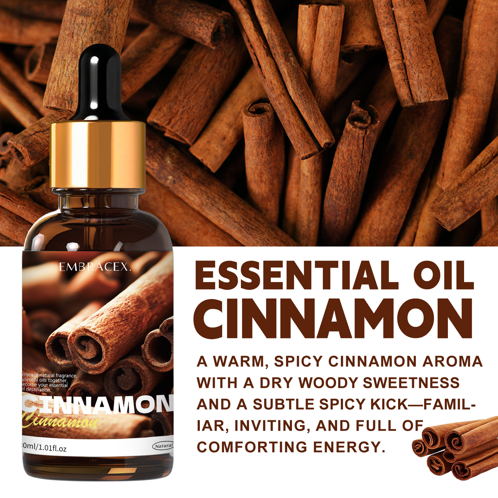 30ml Cinnamon Plant Essential  - Candle Oil Supplies บทวิจารณ์และราคา