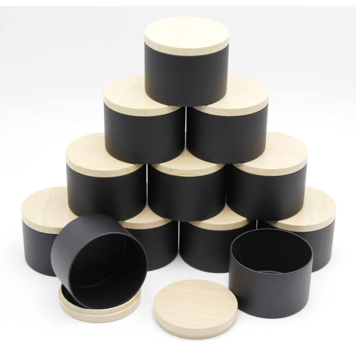 12pcs 4oz Candle Tins With Lid - Candle Making Supplies Jars บทวิจารณ์และราคา