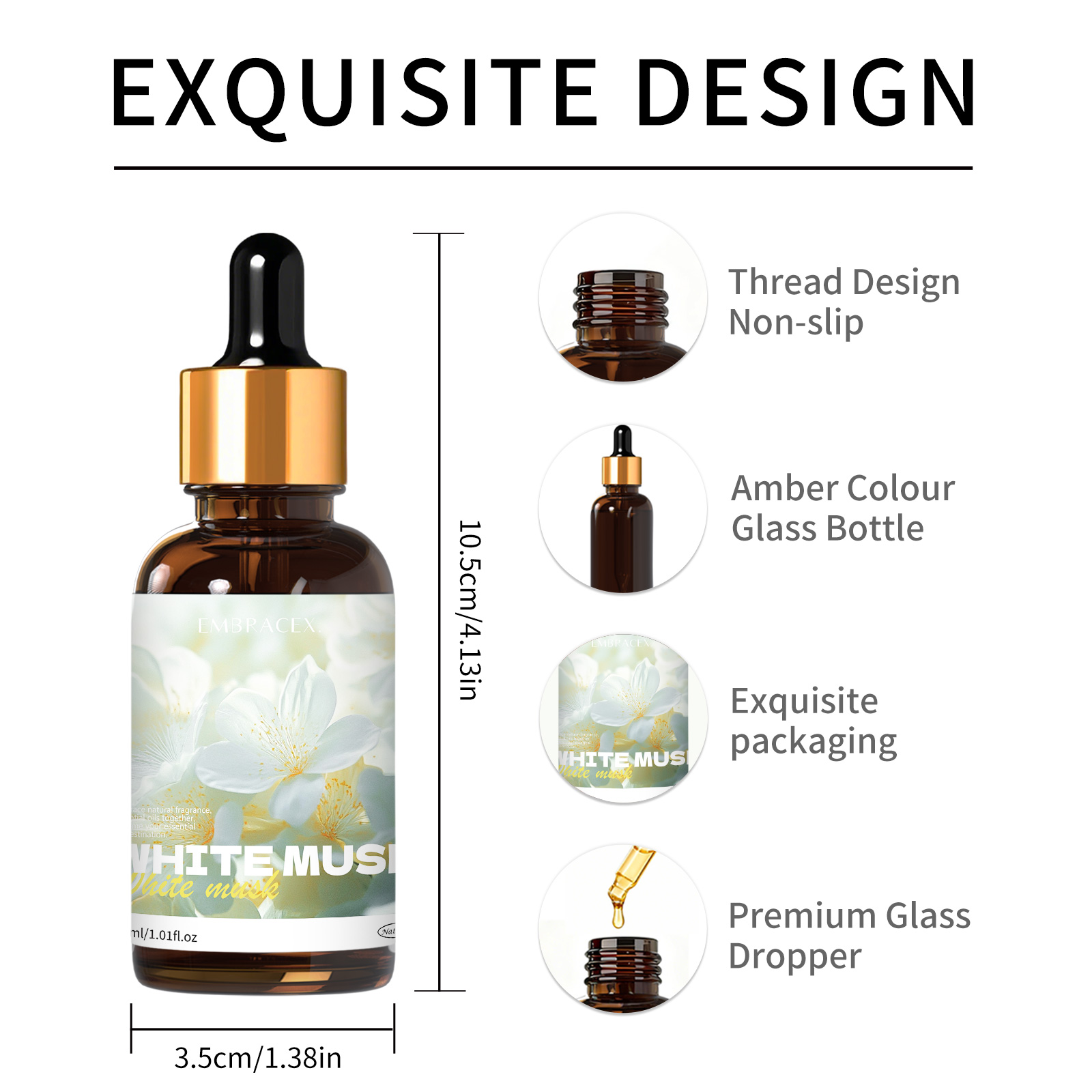 30ml White Musk Essential Oil  - Candle Oil Supplies บทวิจารณ์และราคา