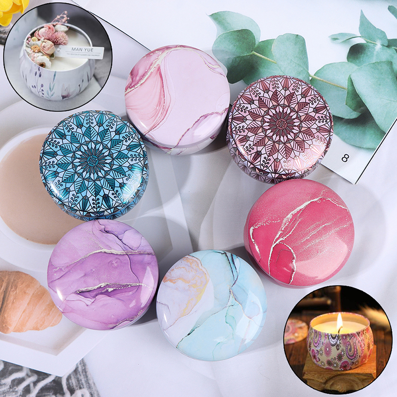 1PC Empty Candle Tin Jars DIY  - Candle Making Supplies Jars บทวิจารณ์และราคา