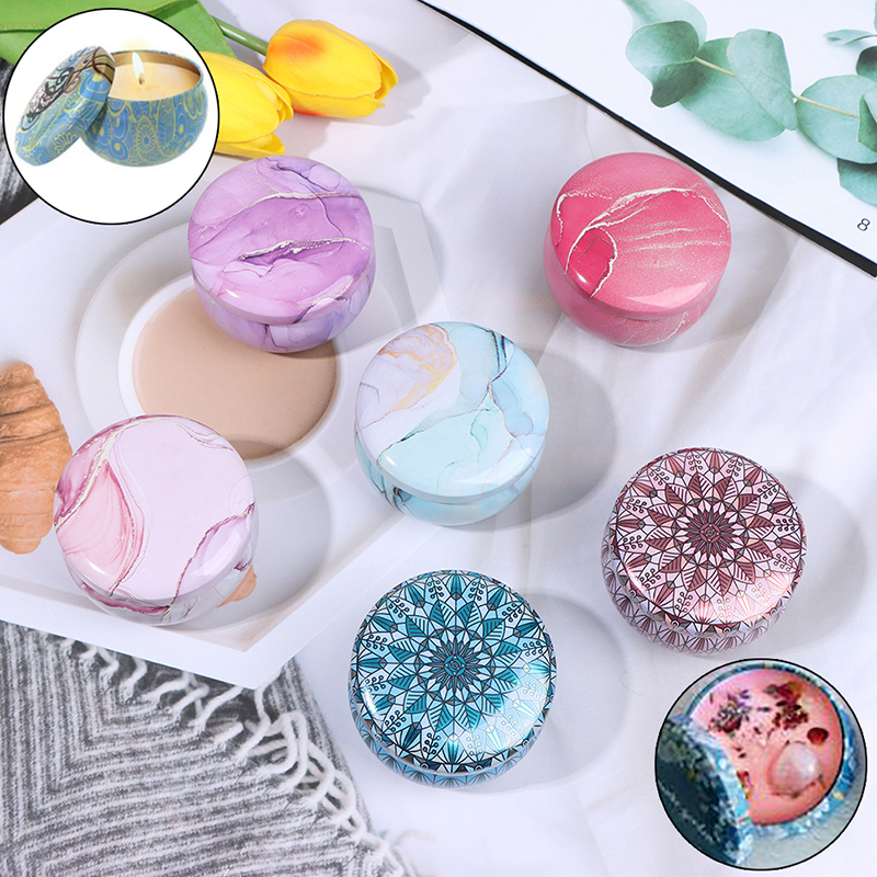 1PC Empty Candle Tin Jars DIY  - Candle Making Supplies Jars บทวิจารณ์และราคา
