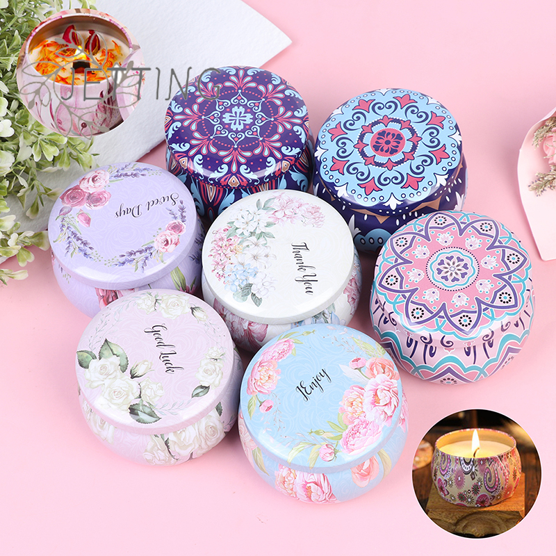Hot Empty Tinplate Box Tins Ca - Candle Making Supplies Jars บทวิจารณ์และราคา