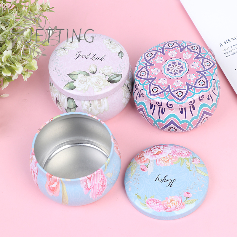 Hot Empty Tinplate Box Tins Ca - Candle Making Supplies Jars บทวิจารณ์และราคา