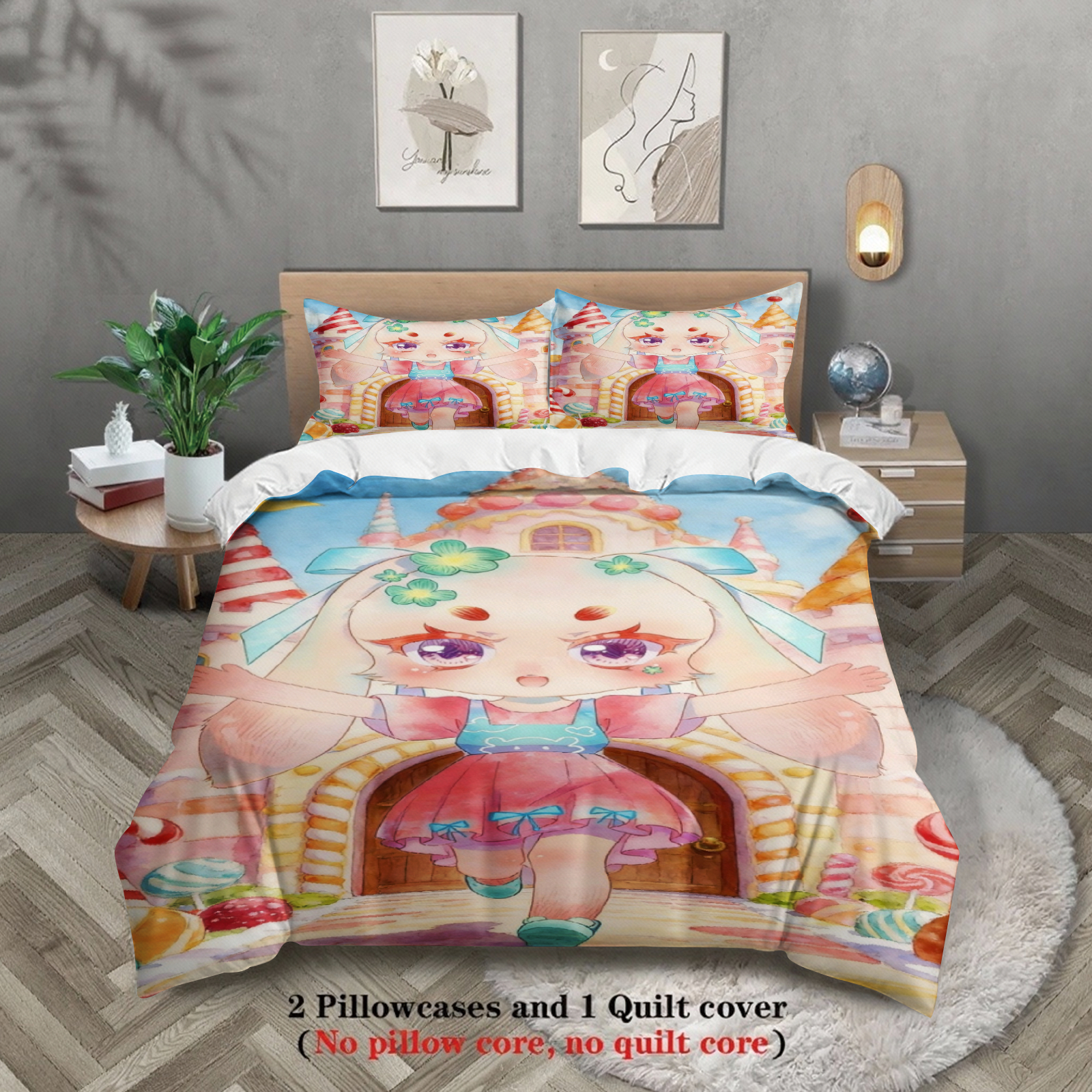 Softville Cozy Town 3PCS Beddi - Candle. Queen บทวิจารณ์และราคา