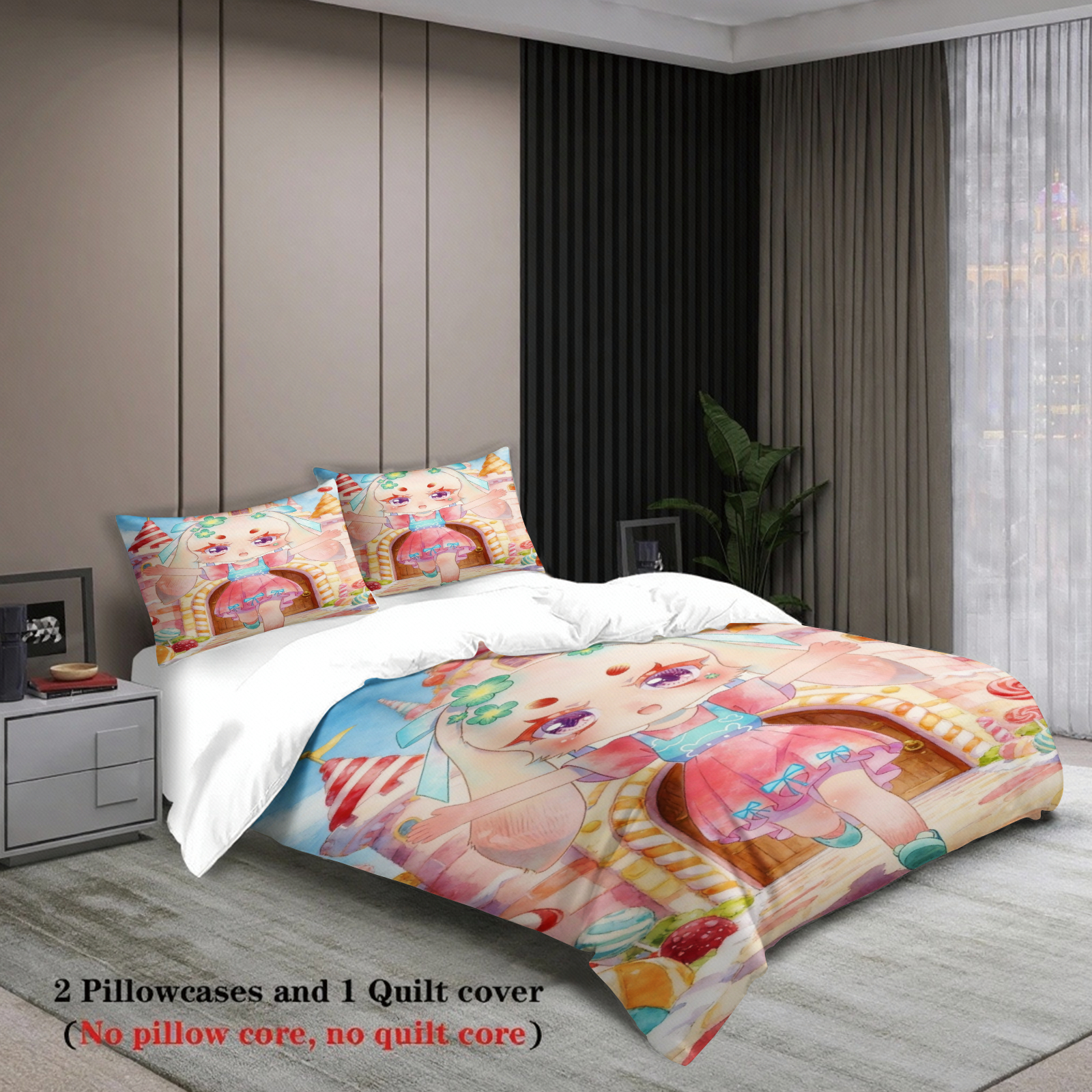 Softville Cozy Town 3PCS Beddi - Candle. Queen บทวิจารณ์และราคา